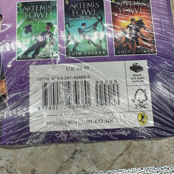 Artemis Fowl Books by Eoin Colfer Complete Collection Set 8 Paperback New - Picture 6 of 8